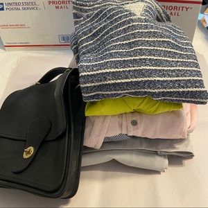 Coach and other Brands Reseller Box assorted sizes